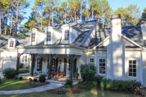 Asphalt Roof with Metal Dormers