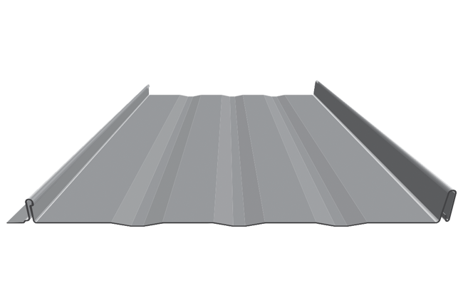 Standing-Seam, Hidden Fastener Metal Roofing