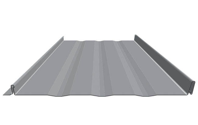 Standing-Seam, Hidden Fastener Metal Roofing