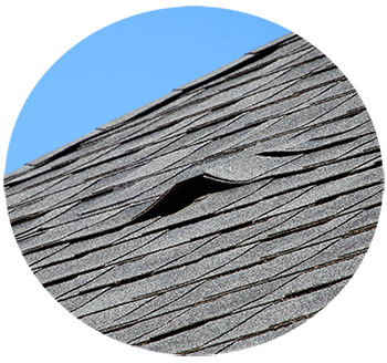 damaged roof, routinely perform roof inspections and repairs 